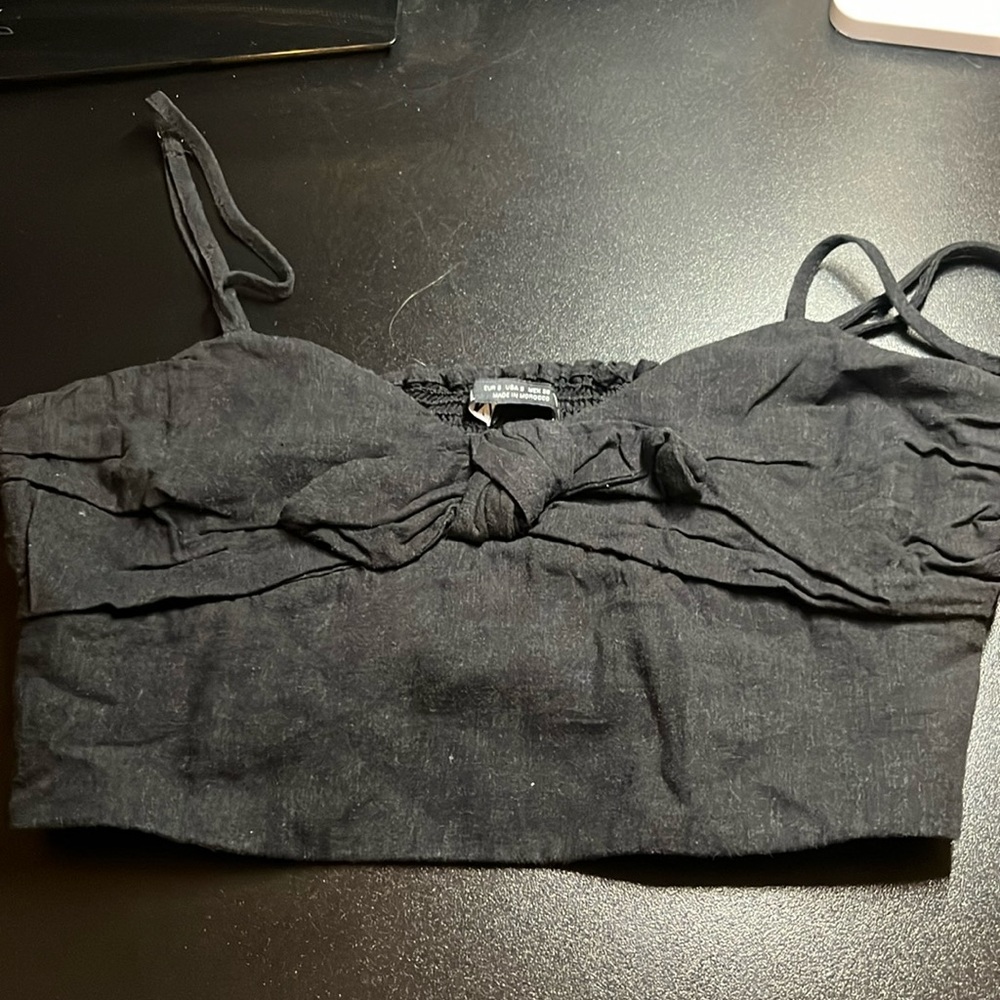 Zara size S back top. Never worn but took the tags off. Brand new condition!
